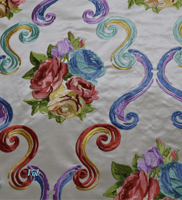 Embroidery Sheer Curtain