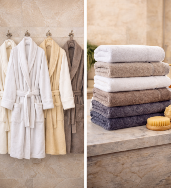 Luxury Terry Towels & Robes